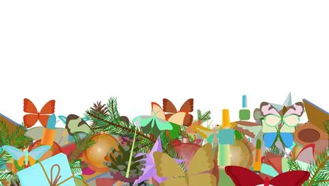 Background pattern abstract seamless design texture. Horizontal stripe. Borde イラスト素材