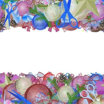 Background pattern abstract seamless design texture. Horizontal stripes. Bord Stock Illustration