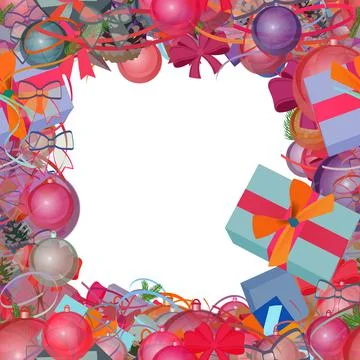 Background pattern abstract seamless design texture. Border frame, transparen Stock Illustration