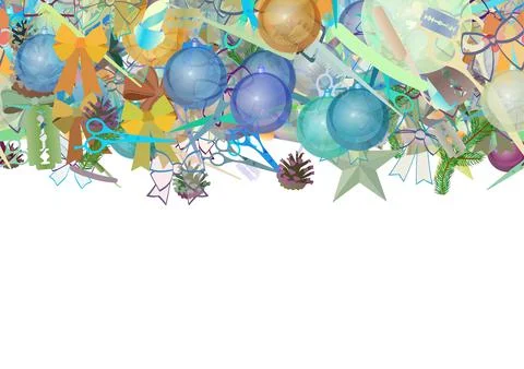 Background pattern abstract seamless design texture. Horizontal stripe. Borde Stock Illustration