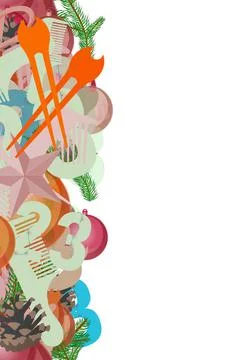 Background pattern abstract seamless design texture. Vertical stripe. Border  Stock Illustration