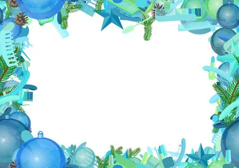 Background pattern abstract seamless design texture. Border frame, transparen Stock Illustration