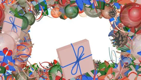 Background pattern abstract seamless design texture. Border frame, transparen Stock Illustration