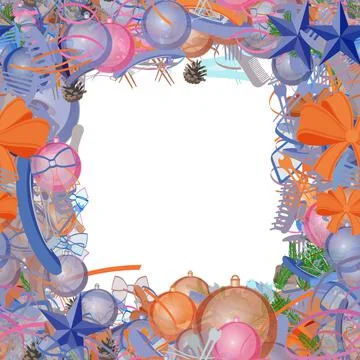 Background pattern abstract seamless design texture. Border frame, transparen 스톡 일러스트