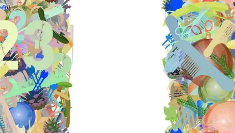 Background pattern abstract seamless design texture. Vertical stripes. Border イラスト素材