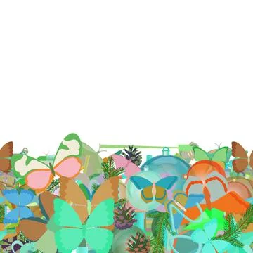 Background pattern abstract seamless design texture. Horizontal stripe. Borde 스톡 일러스트