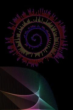 Background, pattern, abstract, texture, design, technology, art, illustrati.. Stock Illustration