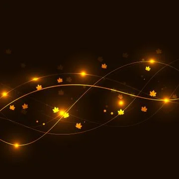 Background pattern autumn Stock Illustration