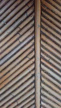 Background, pattern from bamboo Stock Photos