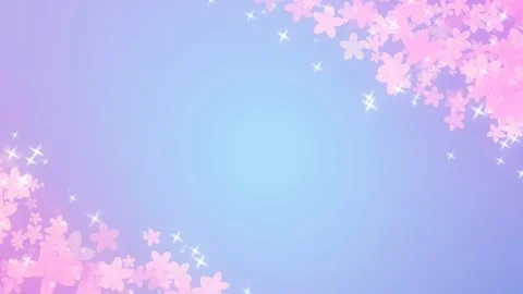 Background pattern of cherry blossoms. Stock Footage 102433048