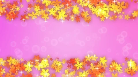 Background pattern of cherry blossoms. Stock Footage 102433694