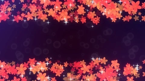 Background pattern of cherry blossoms. Stock Footage 102434148