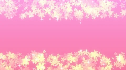 Background pattern of cherry blossoms. Stock Footage 102452833
