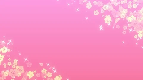 Background pattern of cherry blossoms. Stock Footage 102453084
