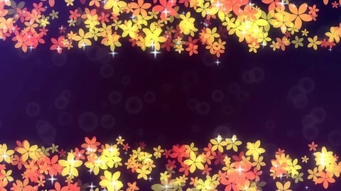 Background pattern of cherry blossoms. Stock Footage 102478930