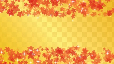 Background pattern of cherry blossoms. Stock Footage 102498860