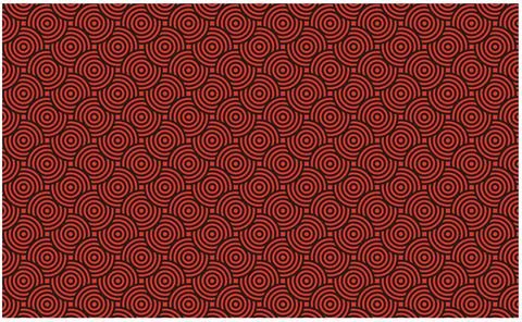 Background Pattern Circle Geometric with red background Stock Illustration