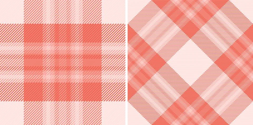 Background pattern fabric of check textile plaid with a vector texture tart.. Stock Illustration