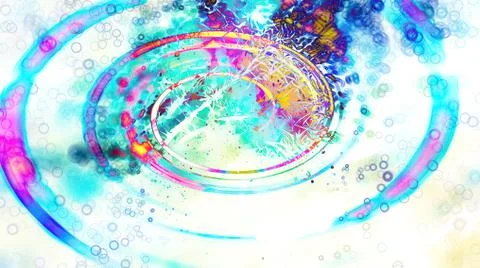 Background pattern with fractal structures. Swirl effect. Illustrazione stock