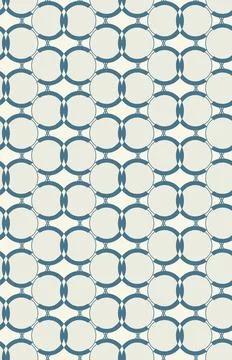 Background with a pattern of geometric elements in the form of grid circles. イラスト素材