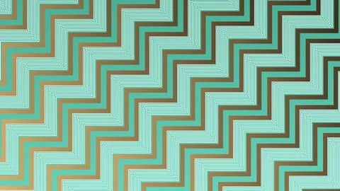Background pattern of green and brown stripes Stock Illustration
