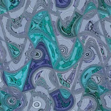 Background pattern with horizontal stripes and zigzag. Decoration elements in Stock Illustration