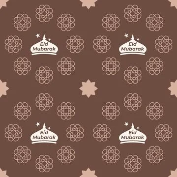 Background pattern islamic eid adha Stock Illustration
