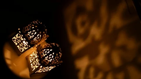 Background pattern light shadow lamp Stock Footage 99891272