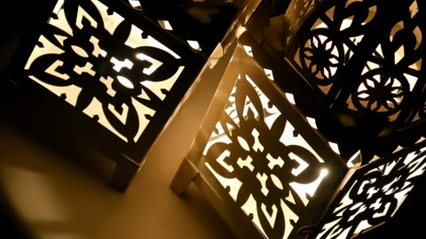 Background pattern light shadow lamp Stock Footage 99892437