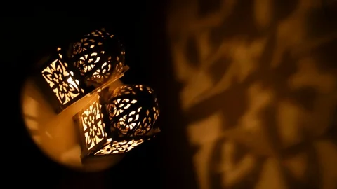 Background pattern light shadow lamp Stock Footage 99895433