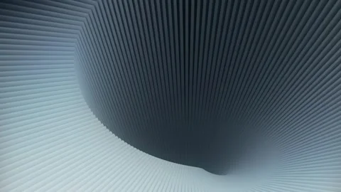 Background with a pattern of lines and shapes. 3d rendering loop animation 4K Stock Footage 262304150