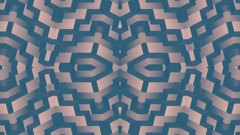 Background with pattern of rectangular shapes. 3d rendering loop animation 4K Stock Footage 252055416