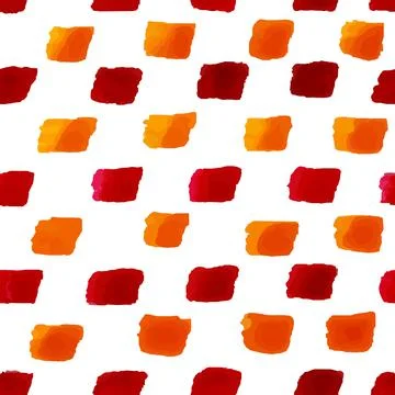 A background pattern of red brush strokes in a checkerboard pattern. Stock Illustration