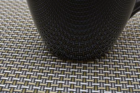 Background pattern reflection on Cup Stock Photos