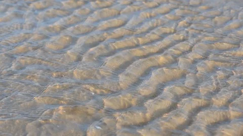 Background pattern of sea wave flowing in the channel Stock Footage 119067211