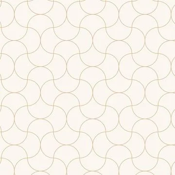 Background pattern seamless geometric line abstract gold luxury color vector. Stock Illustration