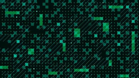 Background with a pattern from squares Stock Illustration