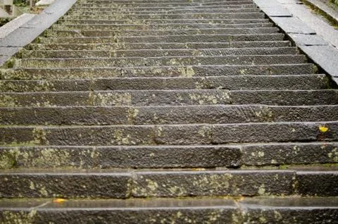 Background pattern of stairs leading upwards Stock Photos