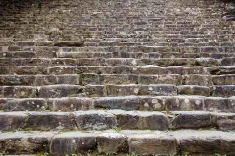 Background pattern of stairs leading upwards Stock Photos