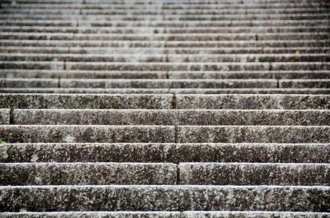 Background pattern of stairs leading upwards Foto stock