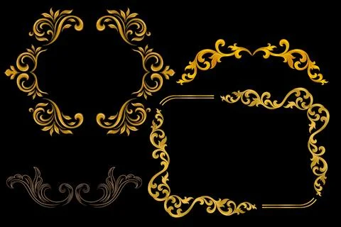 Background, pattern, vector, flower, design, banner, wedding, arrow, frame,.. Stock Illustration