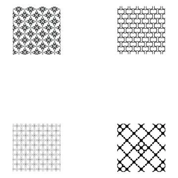 Background pattern vector Illustrazione stock