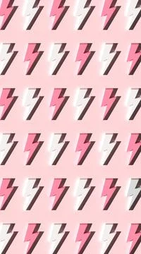 Background pattern in vertical format of lightning in 3d. Illust 스톡 일러스트