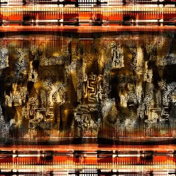 Background pattern works, textile fabric print patterns Illustrazione stock