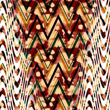 Background pattern works, textile fabric print patterns Illustrazione stock