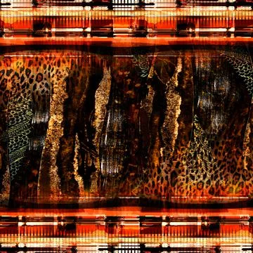 Background pattern works, textile fabric print patterns Stock Illustration