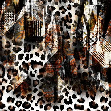 Background pattern works, textile fabric print patterns イラスト素材