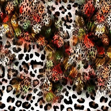 Background pattern works, textile fabric print patterns Stock Illustration