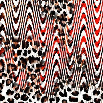 Background pattern works, textile fabric print patterns Illustrazione stock