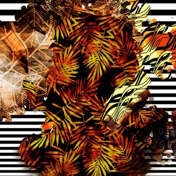 Background pattern works, textile fabric print patterns 스톡 일러스트